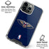 NBA New Orleans Pelicans Distressed iPhone 15 Pro Clear Case